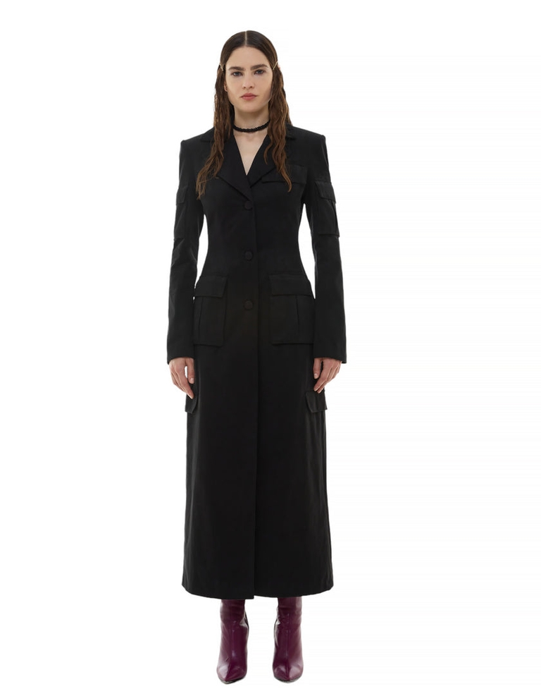 Wicca Coat Black